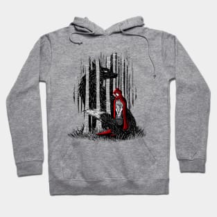 Red and the Wolf Hoodie